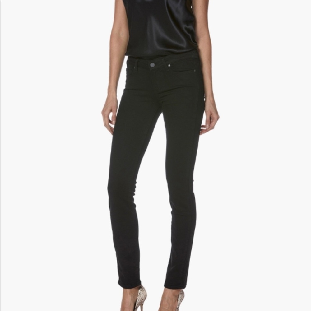Paige  Hoxton Skinny Jeans: Black size:27